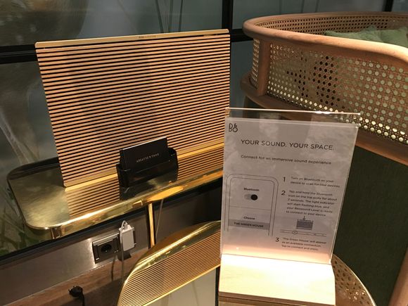 Sophisticated sound system