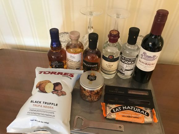 Part of minibar presentation