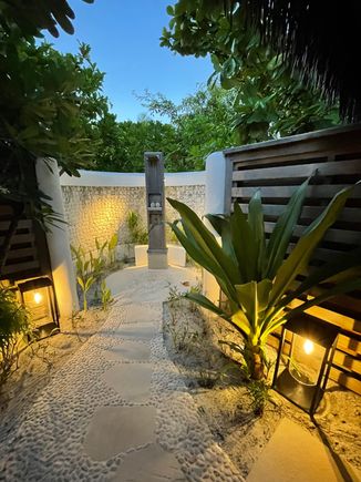 Outdoor shower