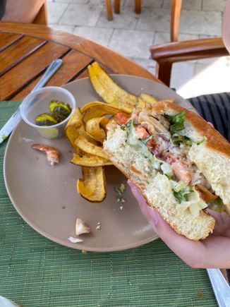 Grouper sandwich 