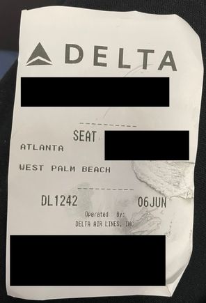 Weird boarding pass 