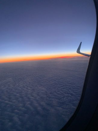 Beautiful descent into JFK.