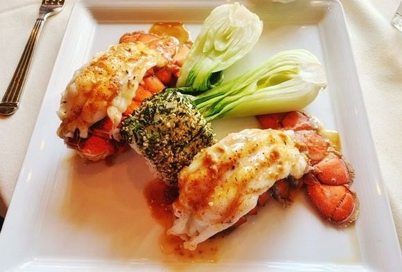Two lobster tail, $44 Sunday special