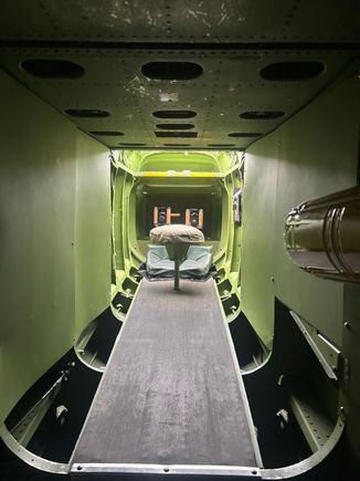 Tunnel through to the rear gunner position 