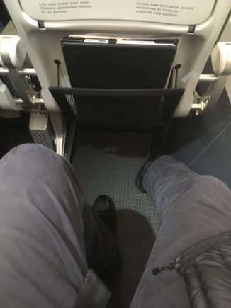 G-NEOR 321 Neo Row 16 (seat F) - incredible leg room; but awful new BA budget back seat. 