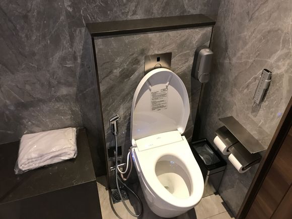 Shower room complete with toilet