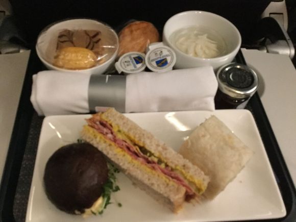 BA1335 NCL-LHR. KSML Afternoon Tea. Tasty as always!