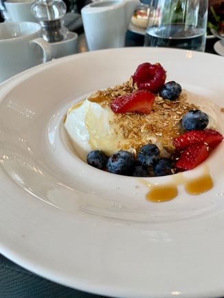 Yogurt was great, but it counted as only entree