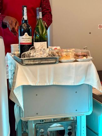 Dessert and Cheese Trolley (can have both)