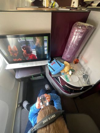 Watching TV