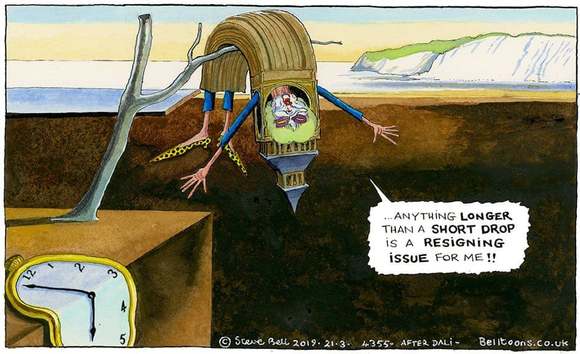 Steve Bell on May's short extension.