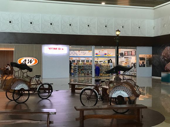 A minimarket is available if you want to stock up on drinks and nibbles if you fly lowcost