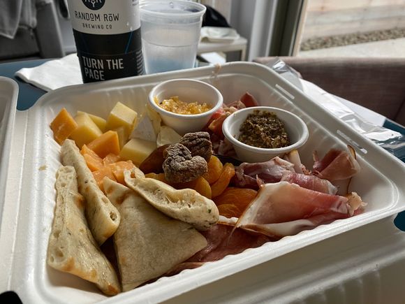 Quirk Rooftop: excellent meat and cheese plate. Thought this was a really good value with high quality ingredients. 