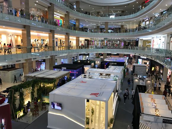 The Marriott hotel is connected to Hartono mall
The basement has a hypermarket which is handy for selfcatering needs