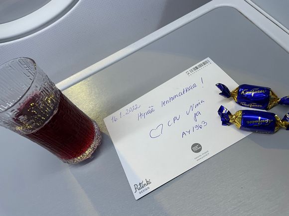 Thanks for flying with us today. Enjoy your flight!