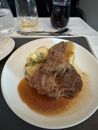 Lamb was dry and not tender. Would not order again.