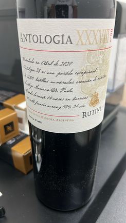 Had this Malbec-heavy blend made by my favorite winemaker from Mendoza......