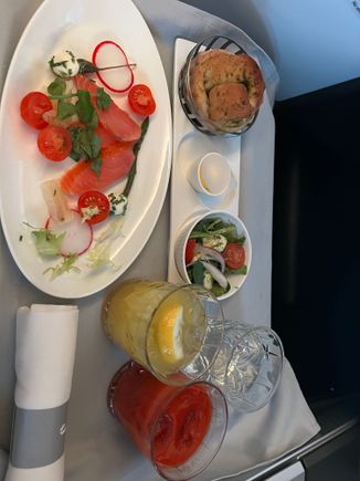 Salmon starter