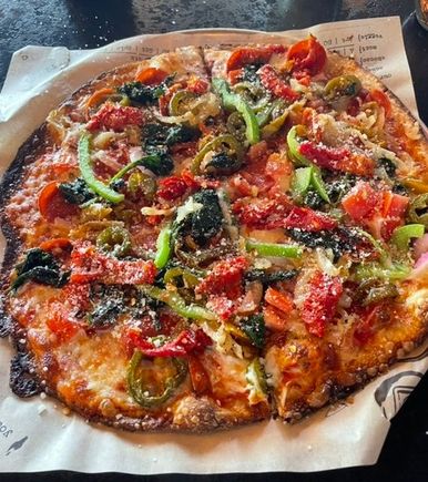 Lunch at Fired Pie