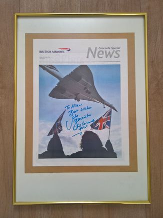 Signed by Mike Bannister. 