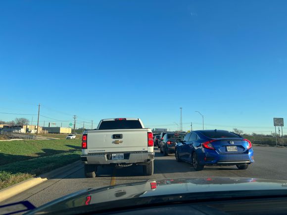 More traffic