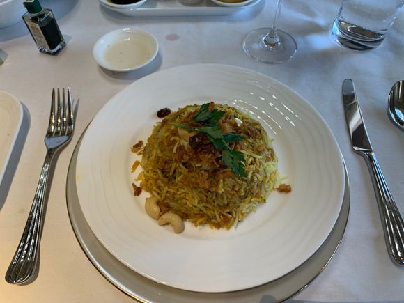 Chicken biryani - one of my favorite dishes. As has been stated previously, while I think all good on EK is good, the Indian food is incredible. 
