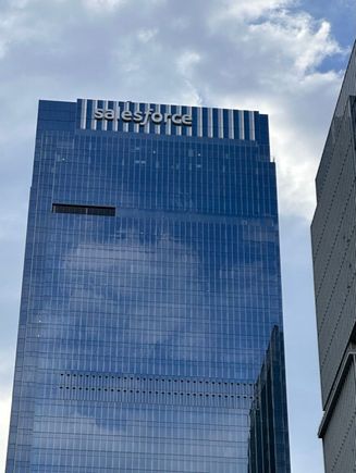 I can never escape Salesforce. 