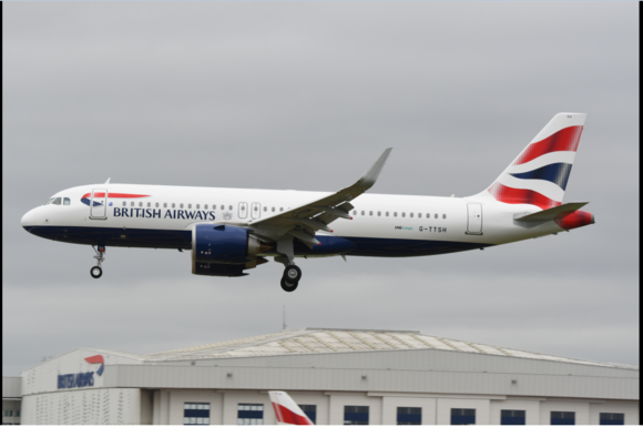 G-TTSH landing 27L this afternoon as BAW9274. 
Parked on Stand 591.