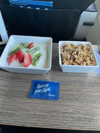 Kiwi Strawberry Yogurt Bowl