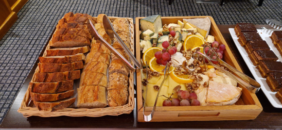 a really good range of cheeses