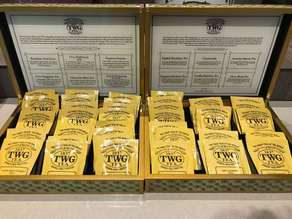 TWG tea flavours