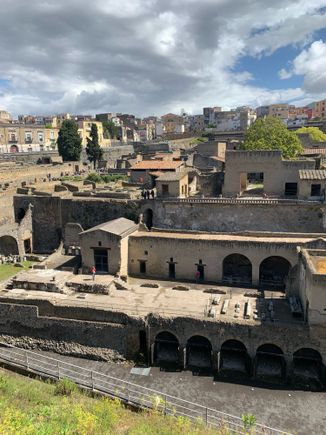Herculaneum in April