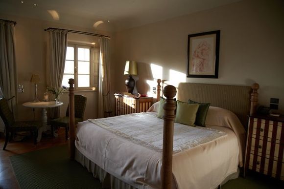 bedroom from a Deluxe Suite in the main hotel