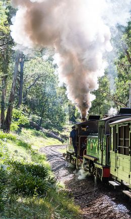 Puffing Billy Railway, Dandenong Ranges.
