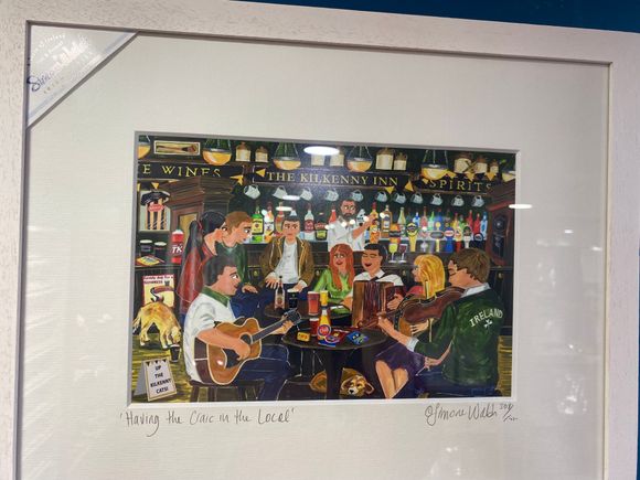 Kilkenny has a large artist and design collective. This was one piece of art I didn’t buy. There were artists all by the castle and it was one of those things— I’m so mad at myself for not making this a priority. Oh well, I’ll need to go back to Kilkenny to get some art. 