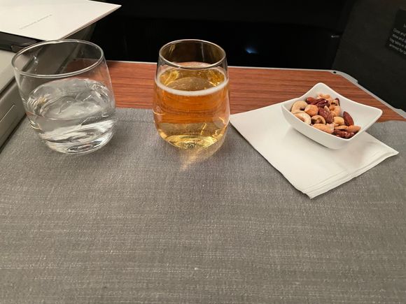Glassware and warm mixed nuts are back
