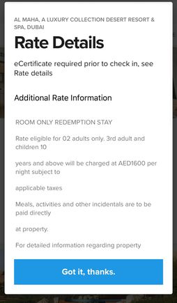 Rate details