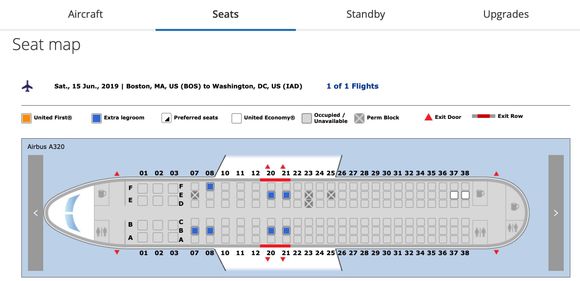 New Flight Status page and there are seats that are Perm Block? Is that new? 