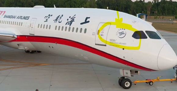 FM fleet spotting the Skyteam logo