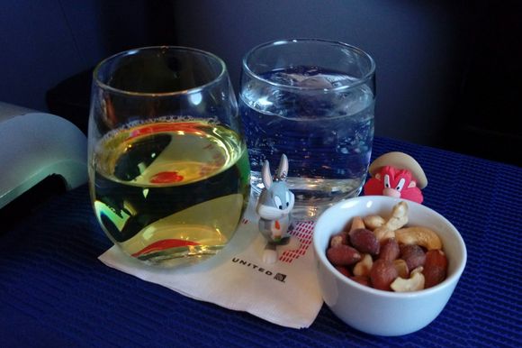 We started with the Chardonnay.