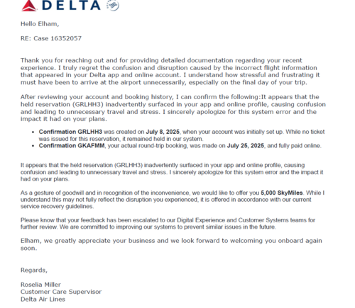 Delta admission