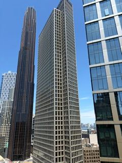 our view from back of building