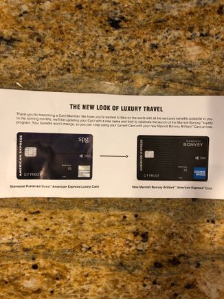 Leaflet from Amex 
