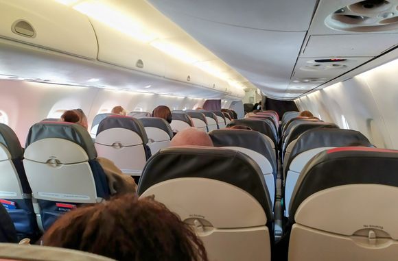 General cabin view on the Republic Airways operated flight to Oklahoma City OKC
