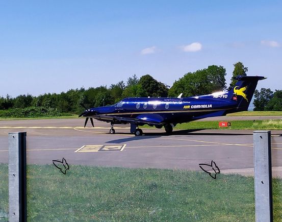 If you're a plane spotter Lausanne's tiny airport is worth a visit 
