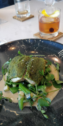 Fish was just delicious.