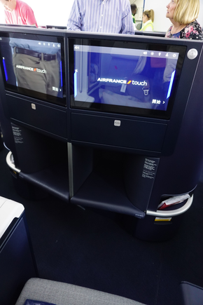 AF DFW-CDG A330 New Business Class