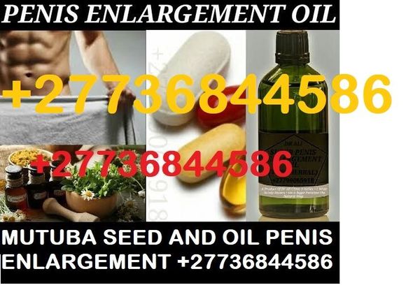 Penis Enlargement Pills and Cream Ads South Africa Call +27736844586

The penis COMBO Gel is specially designed to increase penis size, stop early ejaculation and improve weak erection. It is a powerful blend of high quality handpicked herbal ingredients that are efficient in increasing lovemaking performance in men. It is the product of choice for men who want to restore vigour and achieve bigger and rock-hard erection. This herbal gel works on all types of erectile dysfunctions and other relat