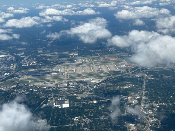 Nice overview of ATL while on the downwind
