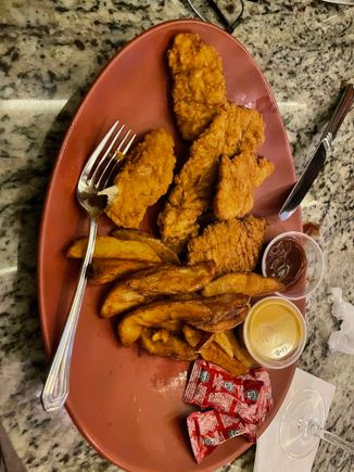 Bar food.